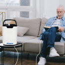HACENOR 3L/min Portable Oxygen Concentrator With Battery HC-30M&Home Use 9 Liters Continuous Flow Oxygen Concentrator With Atomization HOC-02