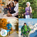 HACENOR Travel Use Small Portable 3L Battery Continuous Flow Oxygen Concentrator JQ-MINI-01