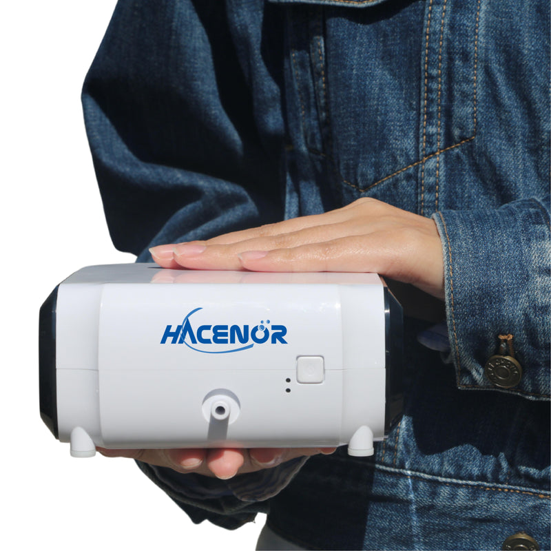 HACENOR 3L/min Portable Oxygen Concentrator With Battery HC-30M