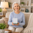 HACENOR 3 Liters Continuous Flow Portable Oxygen Concentrator with 8 Hours Battery Low Noise for All Night Sleeping Use HCN-M01