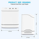 HACENOR Low Noise Small Portable 1-2L Fixed Flow 2-3 Hours Internal Battery Oxygen Concentrator With Two Flow Modes For Travel Use FYY-03