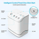 HACENOR Low Noise Small Portable 1-2L Fixed Flow 2-3 Hours Internal Battery Oxygen Concentrator With Two Flow Modes For Travel Use FYY-03