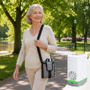 HACENOR Lightweight 3L Continuous Flow Portable Oxygen Concentrator With 8 Hours Battery Continously Work HCN-M01