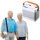 HACENOR 1-3L High Purity Portable Continuous Flow Oxygen Concentratro With 4.5 Hours Battery Low Noise 1001BX