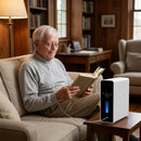 HACENOR 1-5 Liters Adjustable Portable Battery Oxygen Concentrator with Accessories SK-9000