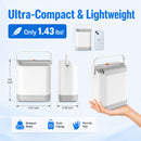HACENOR Mini Portable 1.5L Fixed Continuous Flow 9 Hours Internal Battery Oxygen Concentrator For Travel Use FYY-01