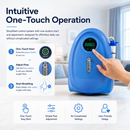 HACENOR Home Use 1-5L Adjustable Continuous Flow Oxygen Concentrator - POC-04