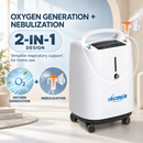 HACENOR Home Use Medical Grade 5L Continuous Flow 93% High Purity Oxygen Concentrator - Aeroxi5