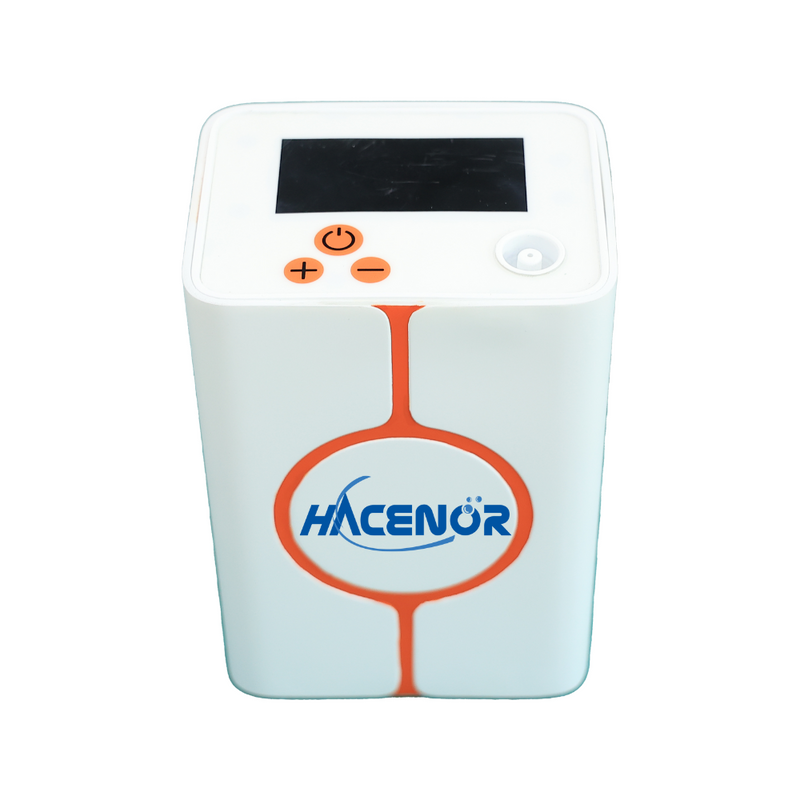 HACENOR Portable Pulse Dose Oxygen Concentrator 93% 1-5L Oxygen Concentrator FZ5-01