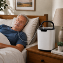 HACENOR Home Use Low Noise 9lpm Continuous Flow Oxygen Concentrator With Atomization Function - HOC-02