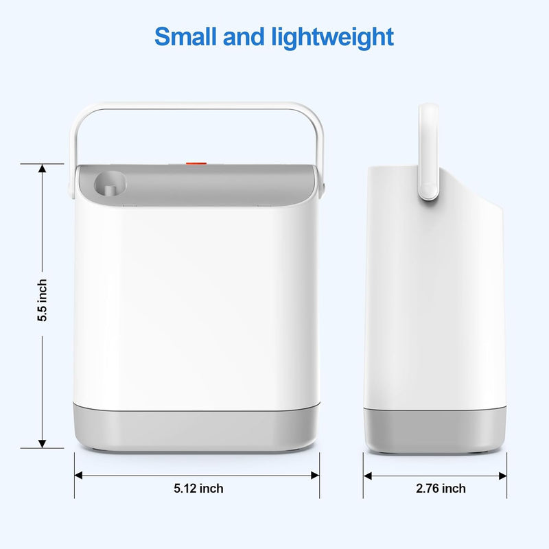 HACENOR Used Lightweight Small Portable 1.5L Fixed Continuous Flow Oxygen Concentrator Low Noise With Long-time Working 4 Hours Internal Battery FYY-01