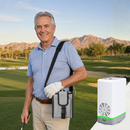 HACENOR 3 Liters Mini Portable Oxygen Concentrator with 8 Hours Battery Work Continuously For Travel Use HCN-M01