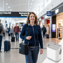 HACENOR 1.5 Liters Continuous Flow Oxygen Concentrator With Long-life Battery Only 1.43lbs Low Noise For Air Travel Friendly FYY-01