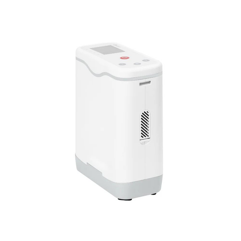 HACENOR 5L Portable Continuous Oxygen Concentrator With Battery For Outdoor Use - HCN-5B