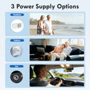 HACENOR Mini Quiet 1-8L Continuous&Pulse Flow Portable Oxygen Concentrator with Long-life Battery CHO-08