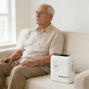HACENOR 1-8L Continuous Flow&Pulse Dose Lightweight Portable Oxygen Concentrator For Travel Use-CHO-08