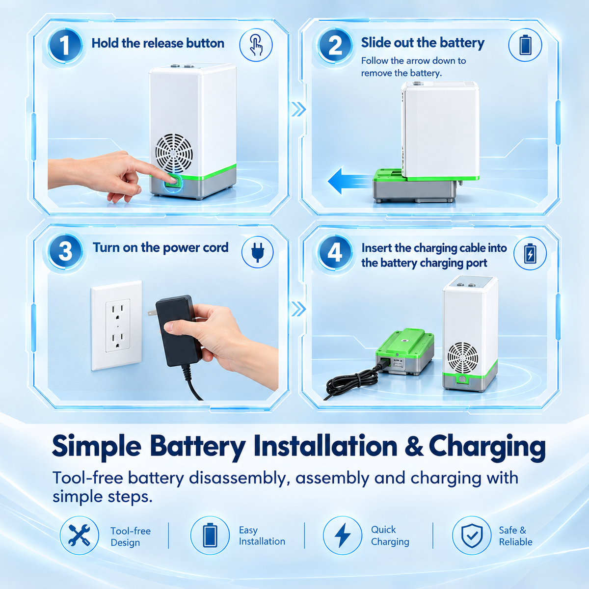 How to charge the battery?