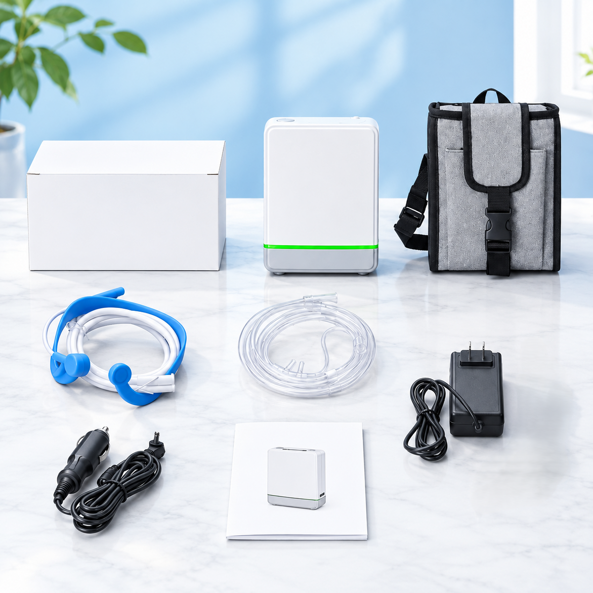 What accessories come with the HCN-M01?