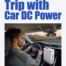 HACENOR 5L Adjustable Continuous Flow Portable Oxygen Machine with Battery HCN-5B