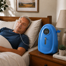 HACENOR Home Use 5L Oxygen Concentrator for Sleeping Use All Night POC-04