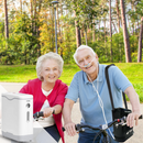 HACENOR Battery Portable Oxygen Concentrator With 5 Liters Continuous Flow - HCN-5B