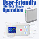 HACENOR 1-5L Adjustable Continuous Flow Portable Oxygen Machine For Travel Use HCN-5B