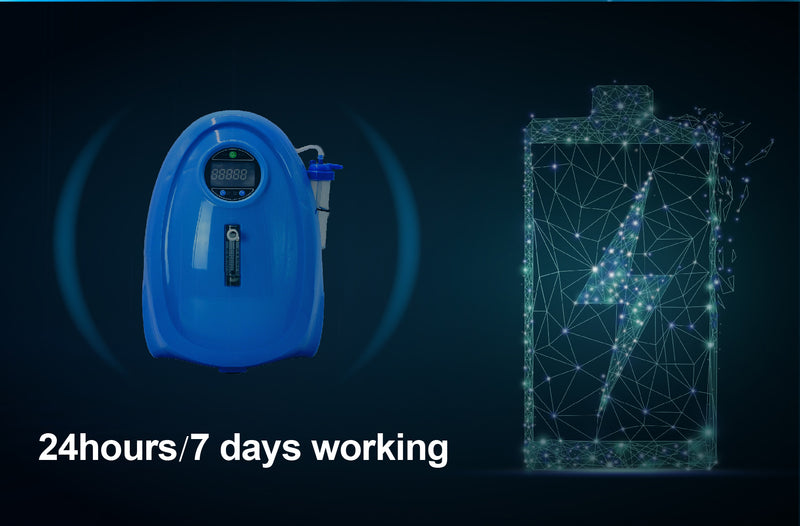 Home Use 1-5L Adjustable Oxygen Concentrator | 93% Oxygen Purity Oxygen ...