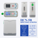 HACENOR 1-5L Adjustable Continuous Flow Portable Oxygen Machine For Travel Use HCN-5B