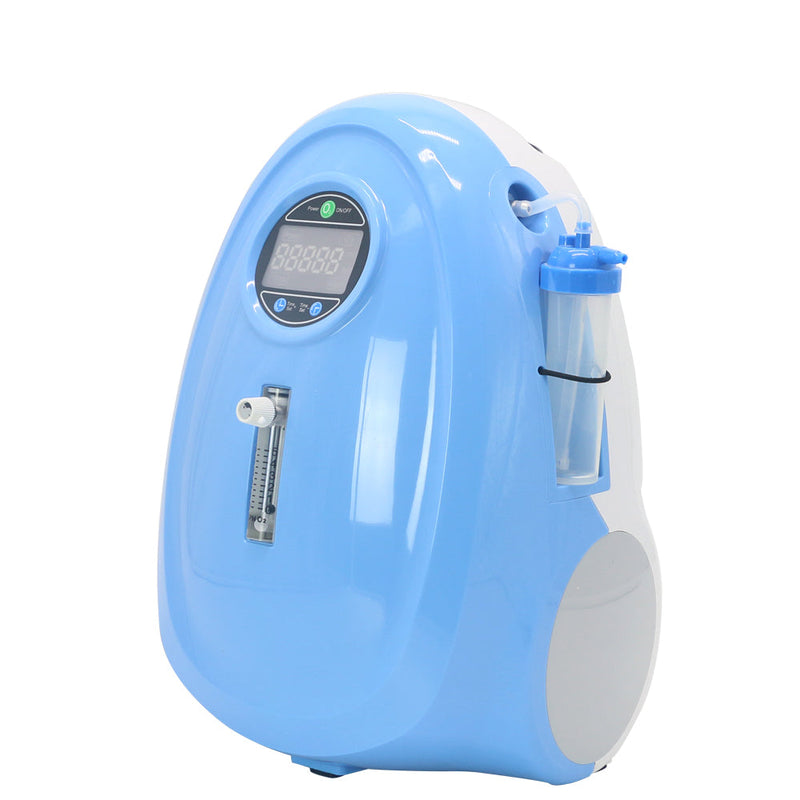 HACENOR 1-5L Continuous Flow Oxygen Concentrator For Home Use Low Noise POC-04