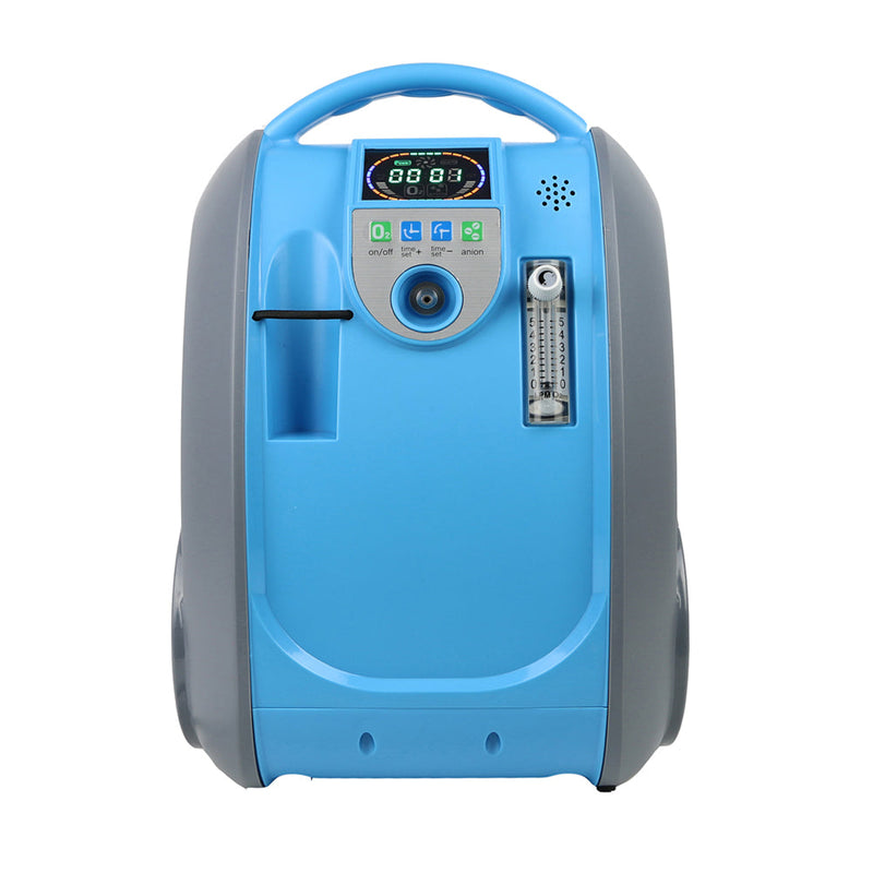 HACENOR 5L Portable Battery Oxygen Concentrator Machine with 90% Oxygen Purity- POC-05